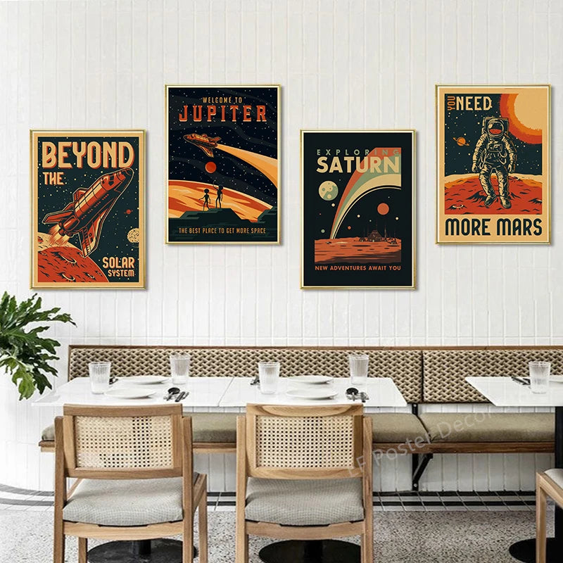 Space Travel Poster